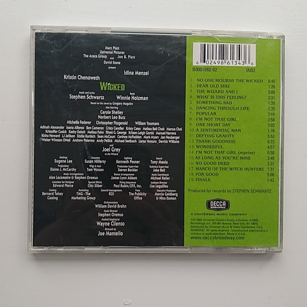 Wicked CD - Picture 2 of 3
